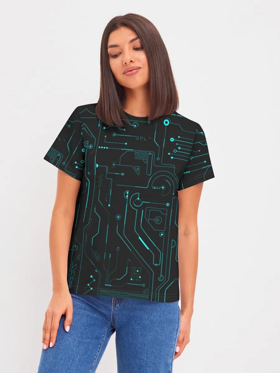 Women's basic cotton T-shirt