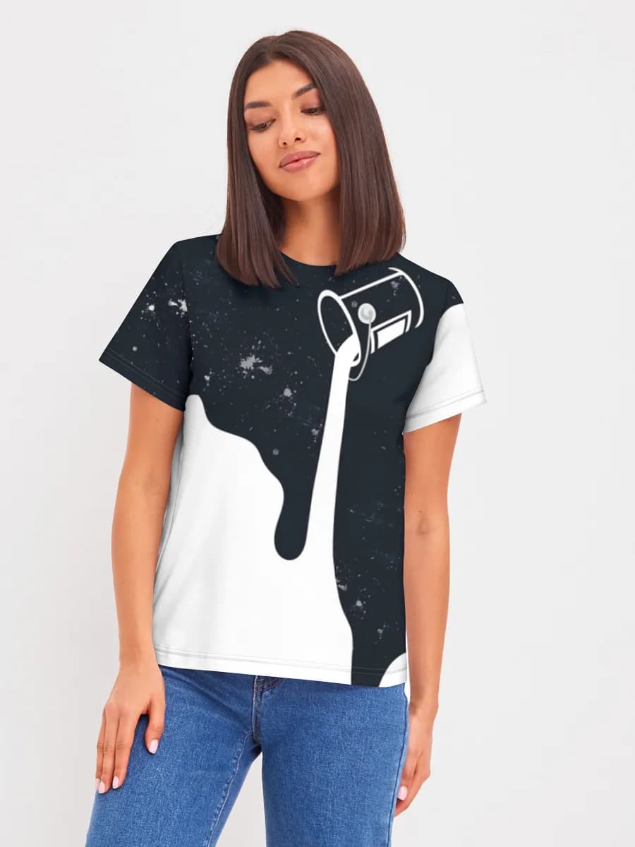 Women's basic cotton T-shirt