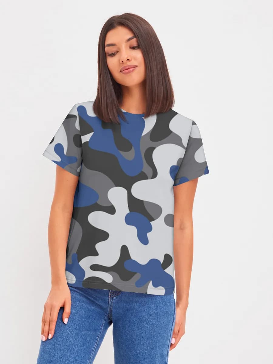 Blue Urban Camo