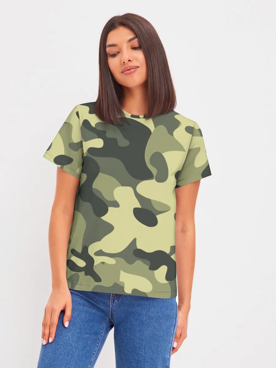 Women's basic cotton T-shirt
