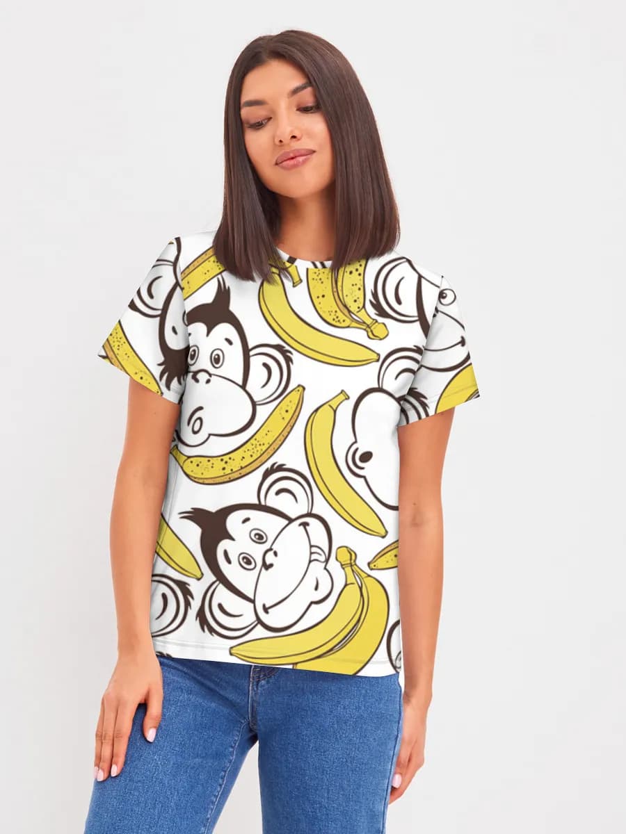 Women's basic cotton T-shirt