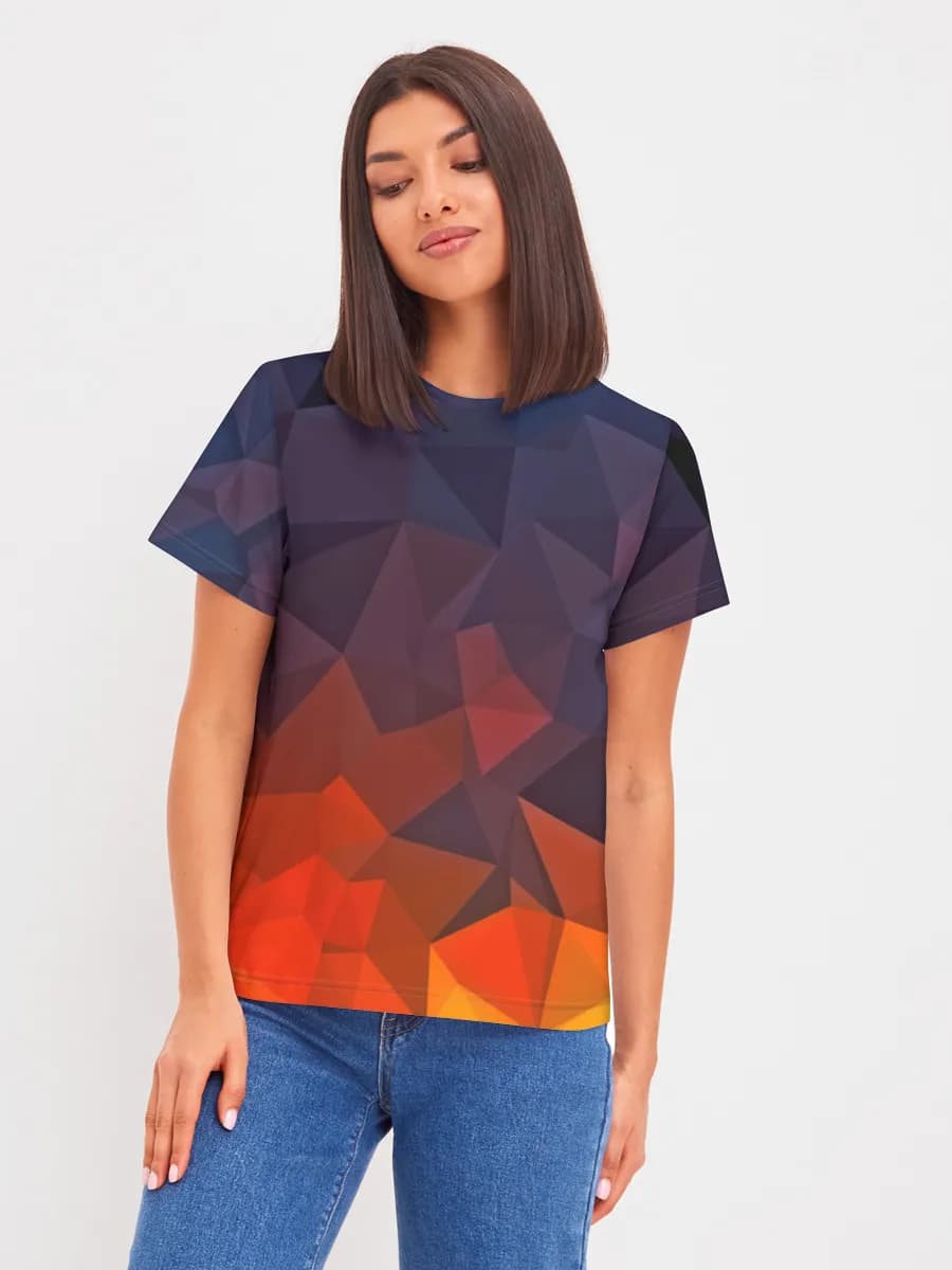 Women's basic cotton T-shirt