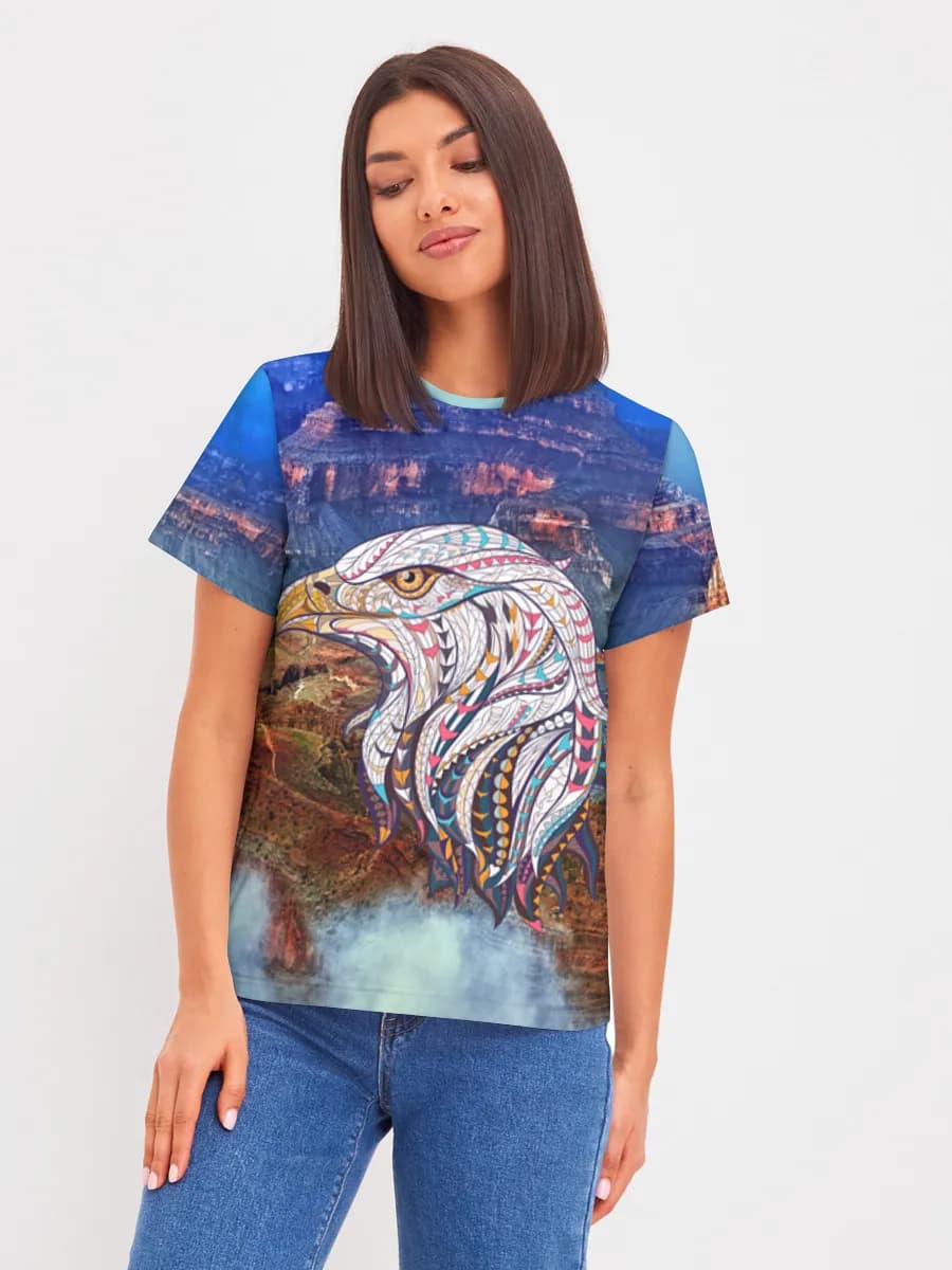 Women's basic cotton T-shirt