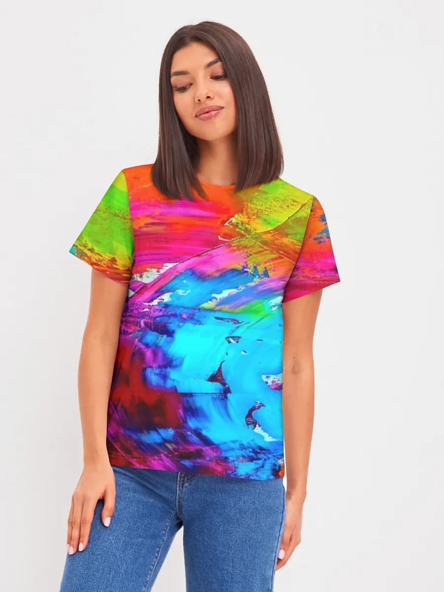 Women's basic cotton T-shirt