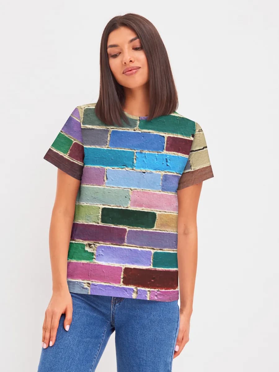 Women's basic cotton T-shirt