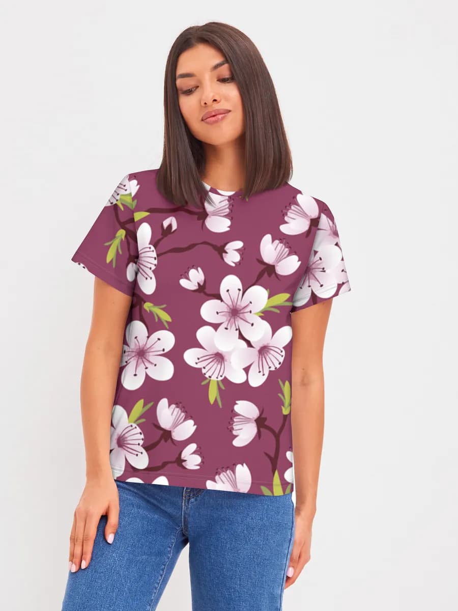 Women's basic cotton T-shirt