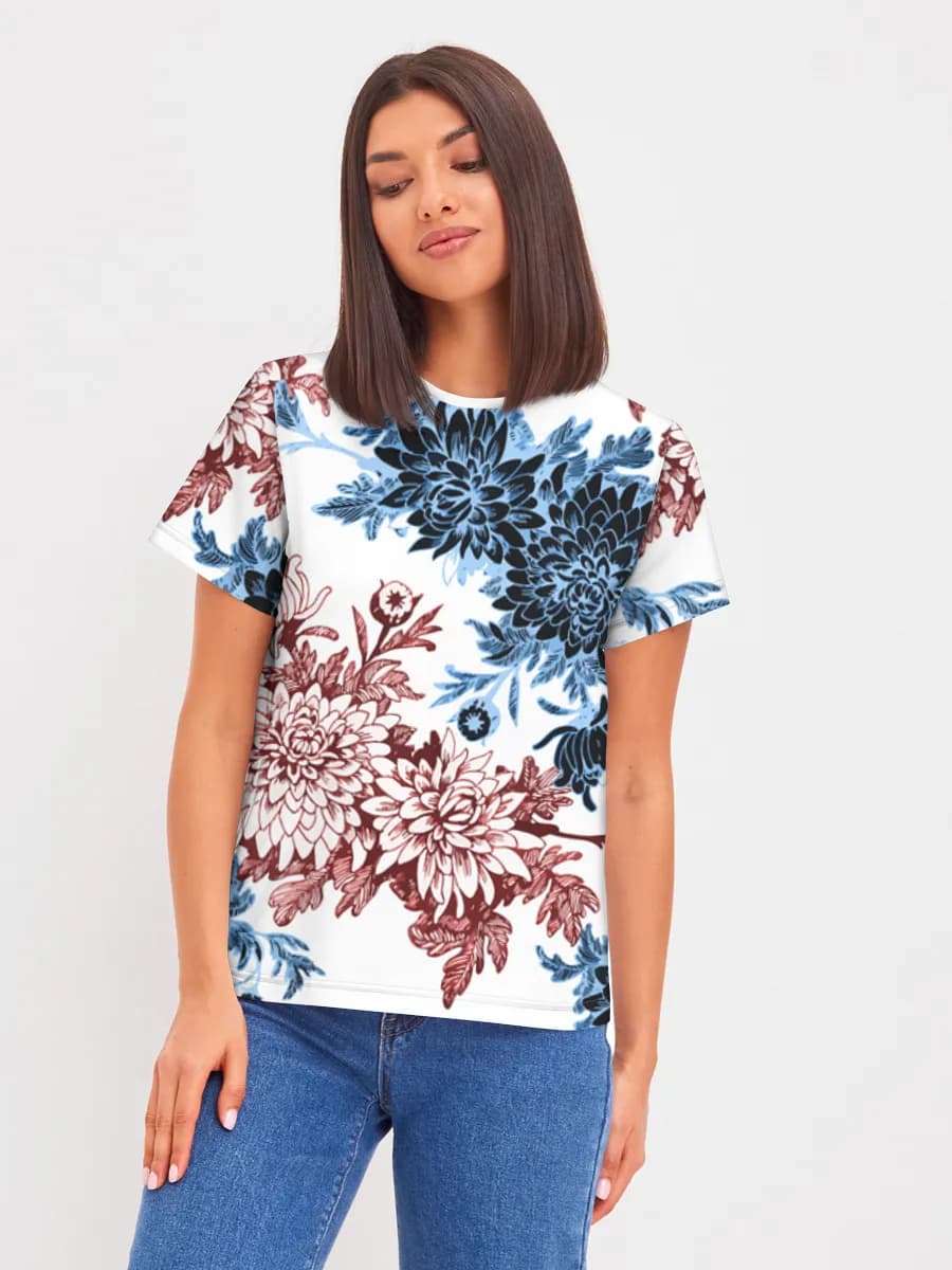 Women's basic cotton T-shirt