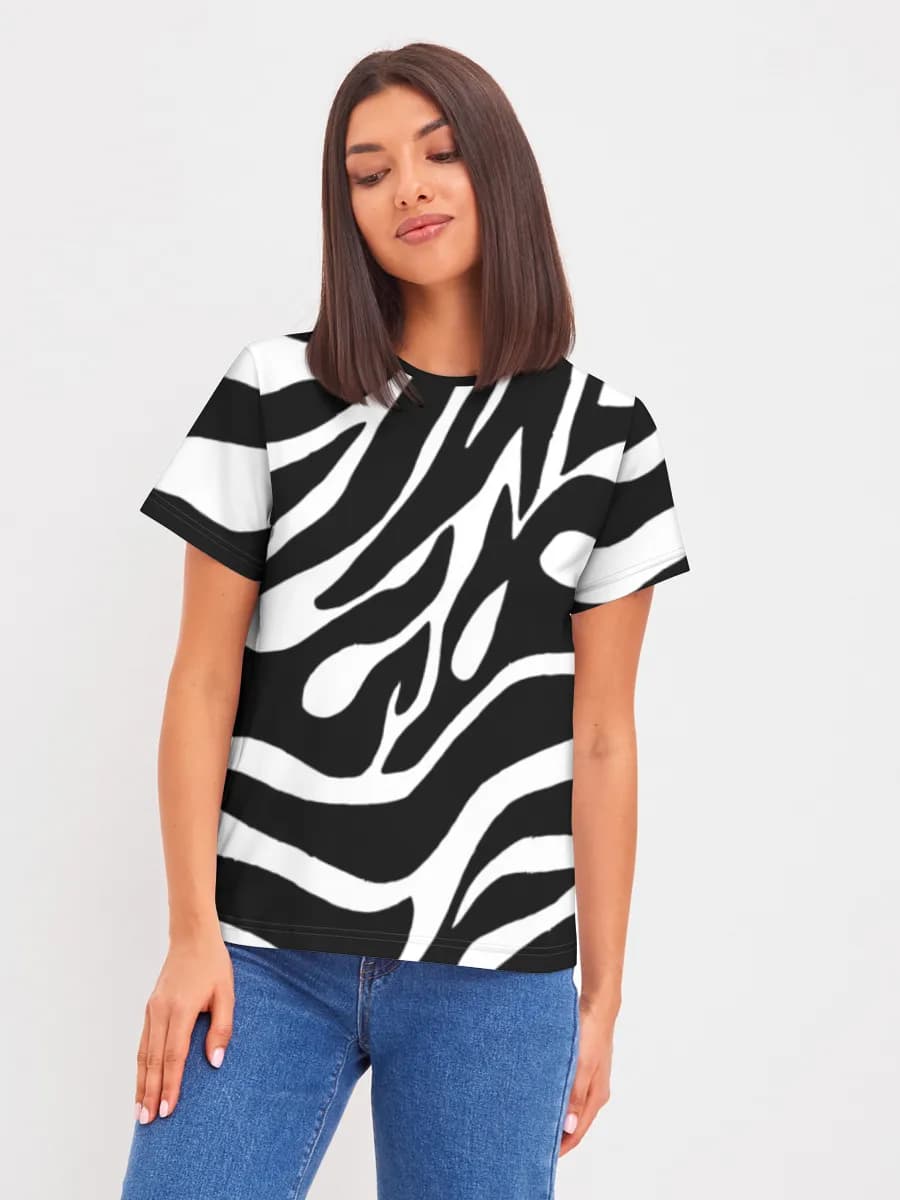Women's basic cotton T-shirt
