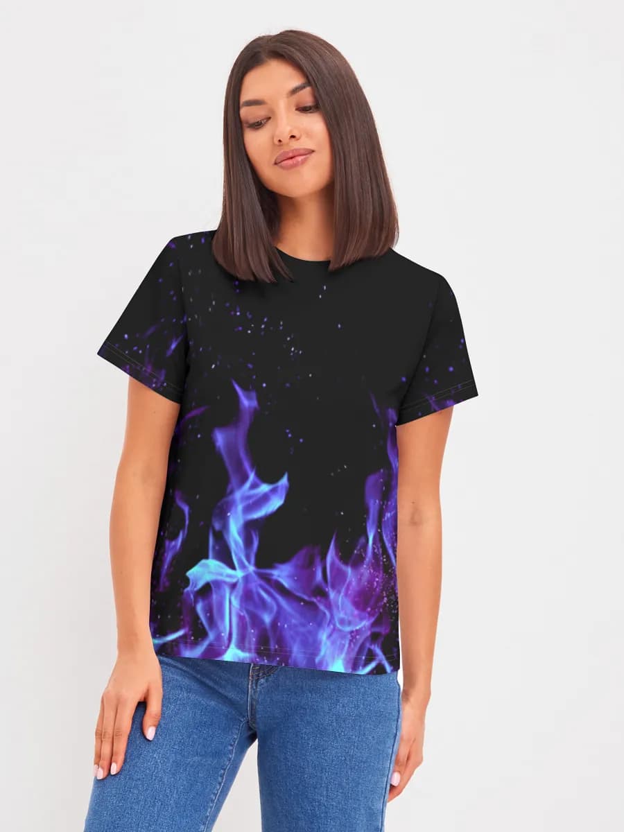 Women's basic cotton T-shirt