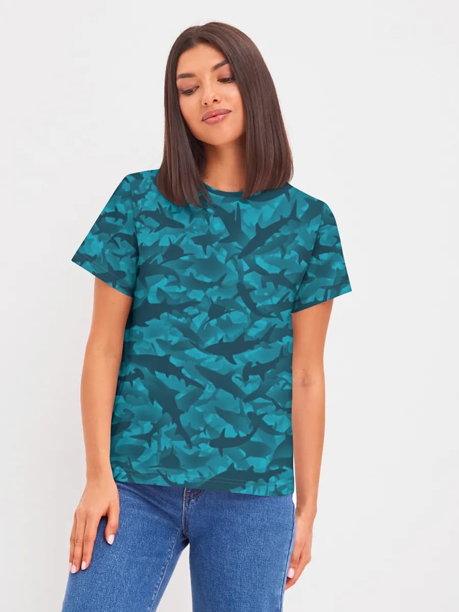 Women's basic cotton T-shirt