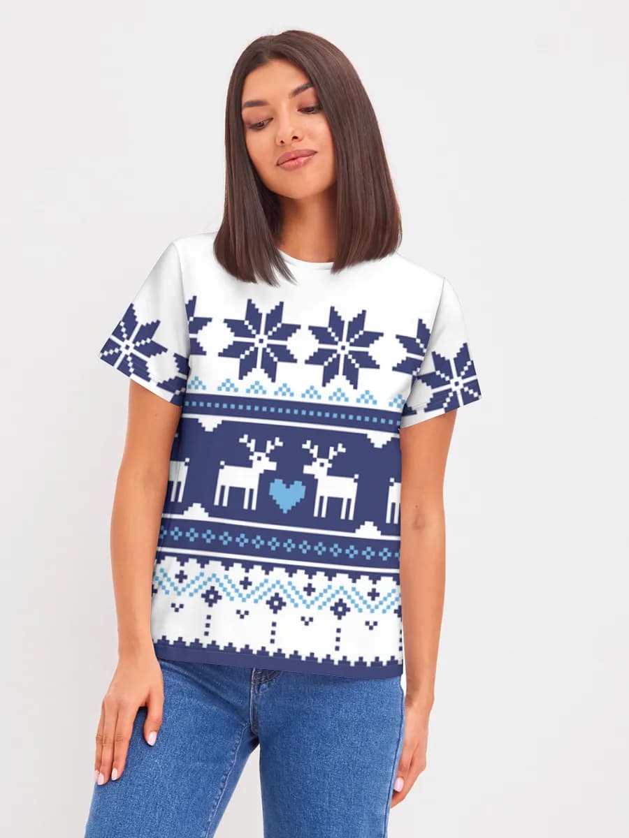 Women's basic cotton T-shirt