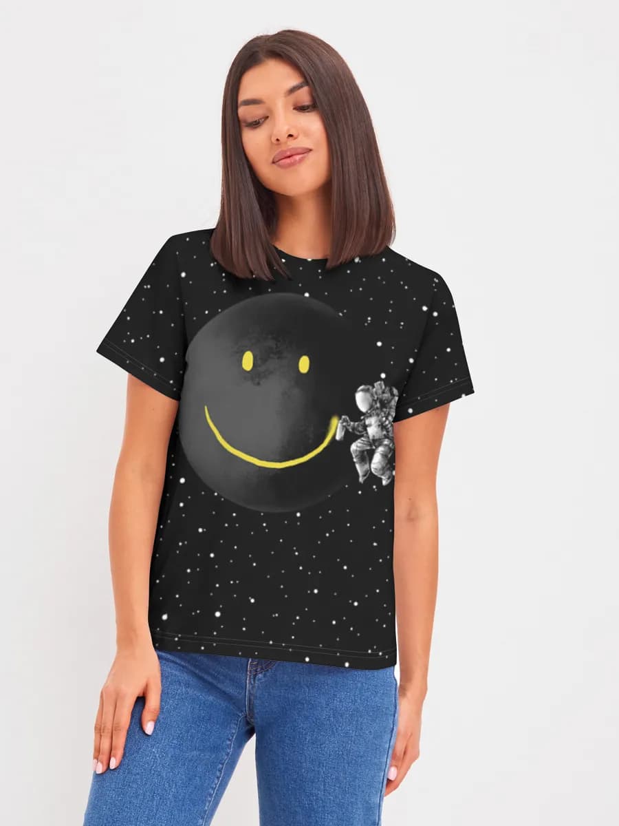 Women's basic cotton T-shirt