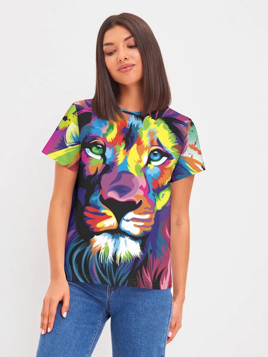 Women's basic cotton T-shirt