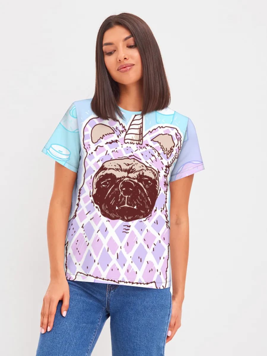 Women's basic cotton T-shirt