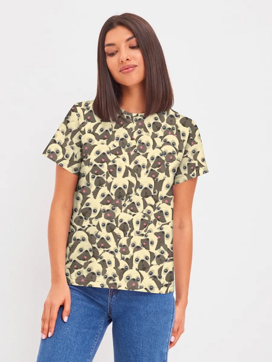 Women's basic cotton T-shirt