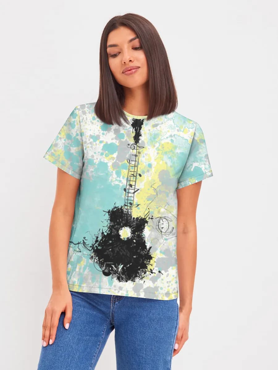 Women's basic cotton T-shirt