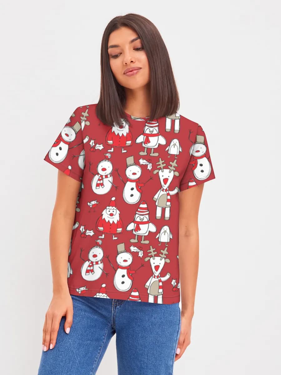 Women's basic cotton T-shirt