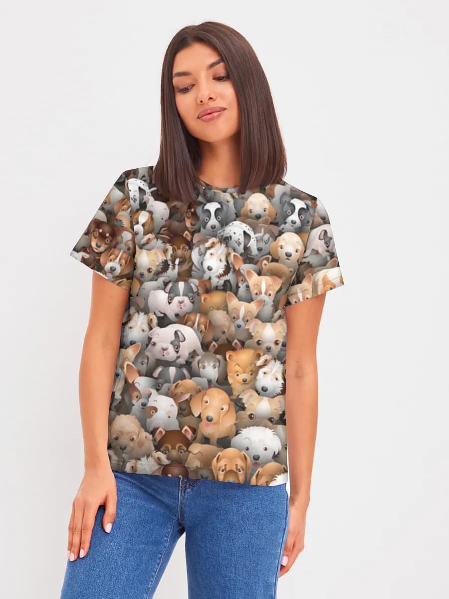Women's basic cotton T-shirt