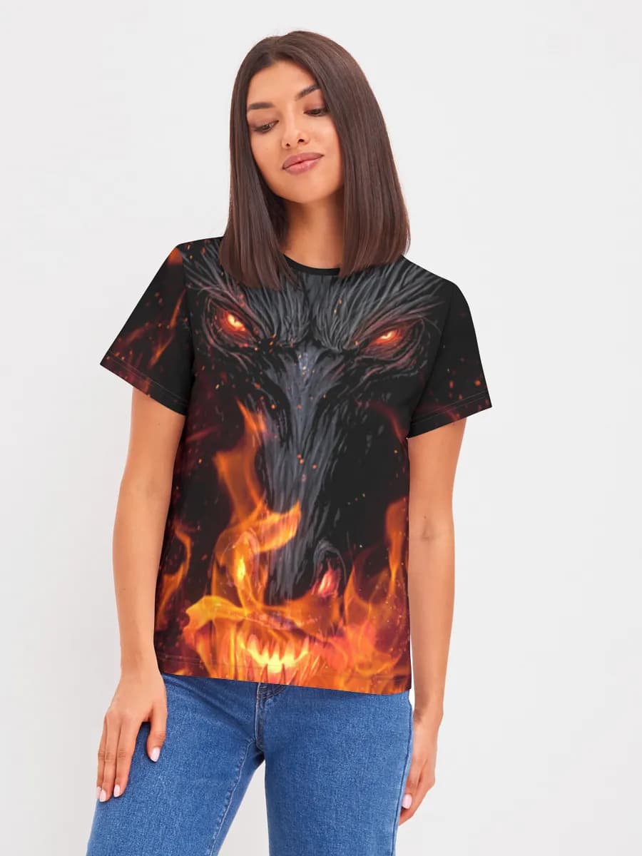 Women's basic cotton T-shirt