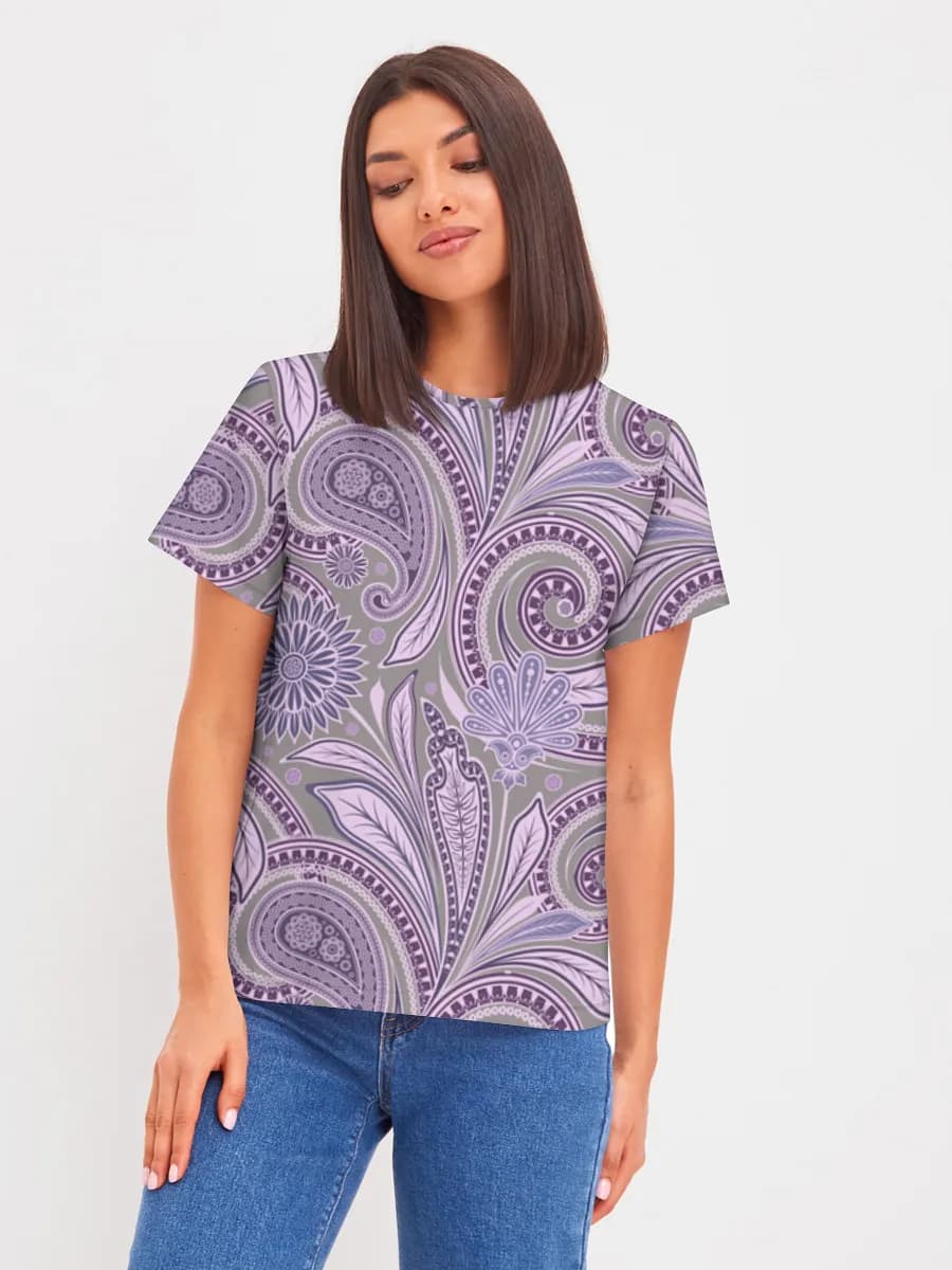 Women's basic cotton T-shirt