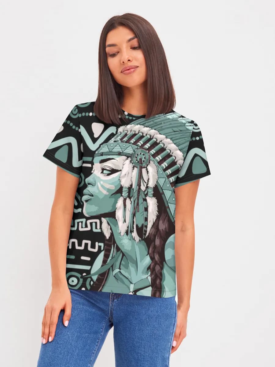 Women's basic cotton T-shirt