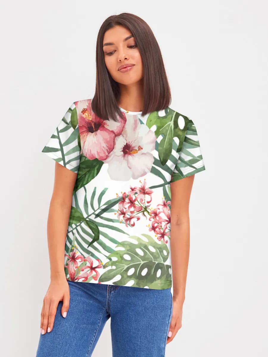 Women's basic cotton T-shirt