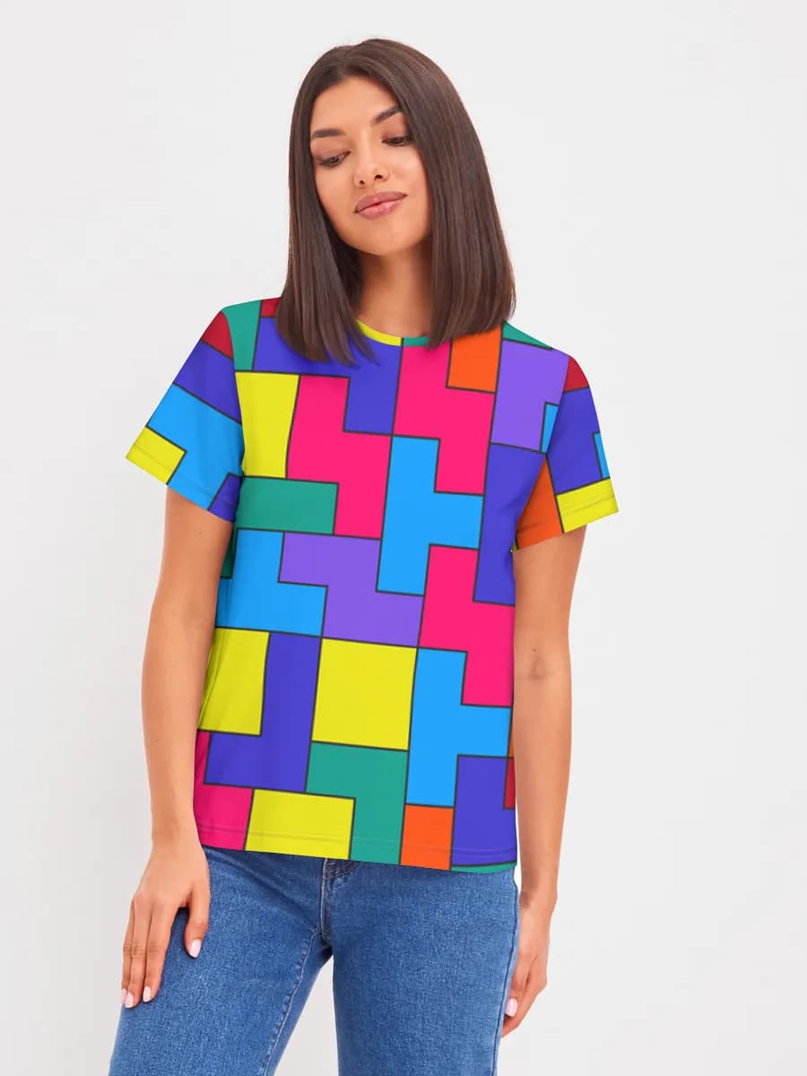 Neon Block Geometry