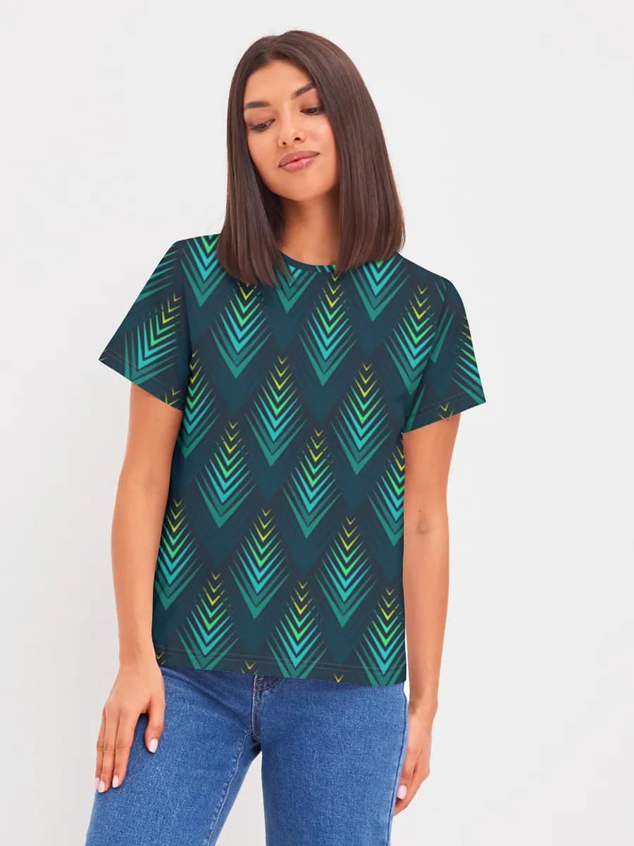 Women's basic cotton T-shirt