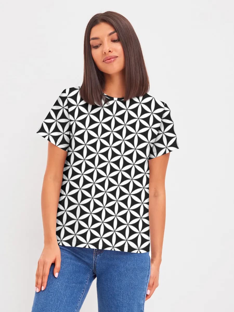 Women's basic cotton T-shirt