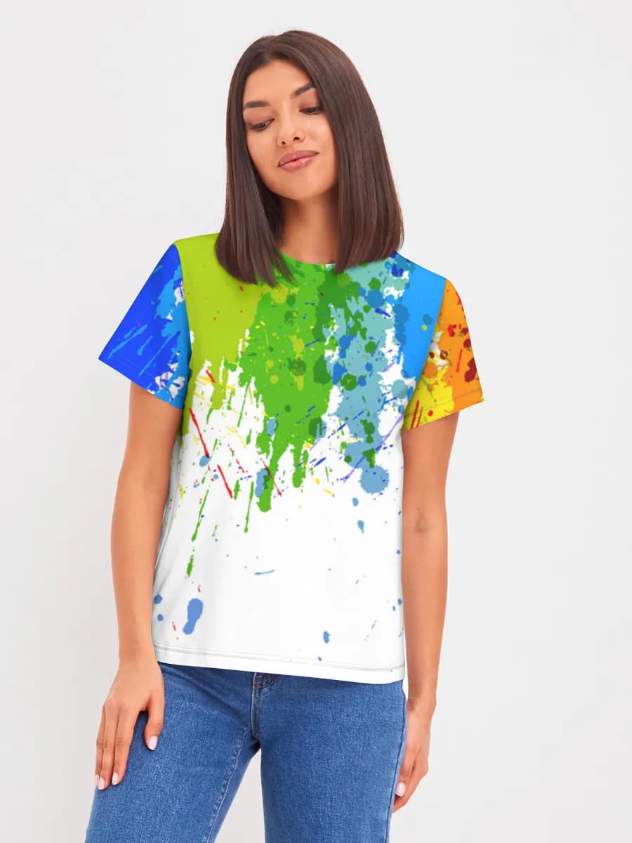Women's basic cotton T-shirt