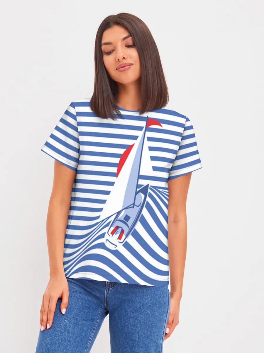 Women's basic cotton T-shirt