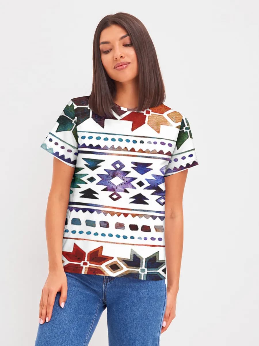 Women's basic cotton T-shirt