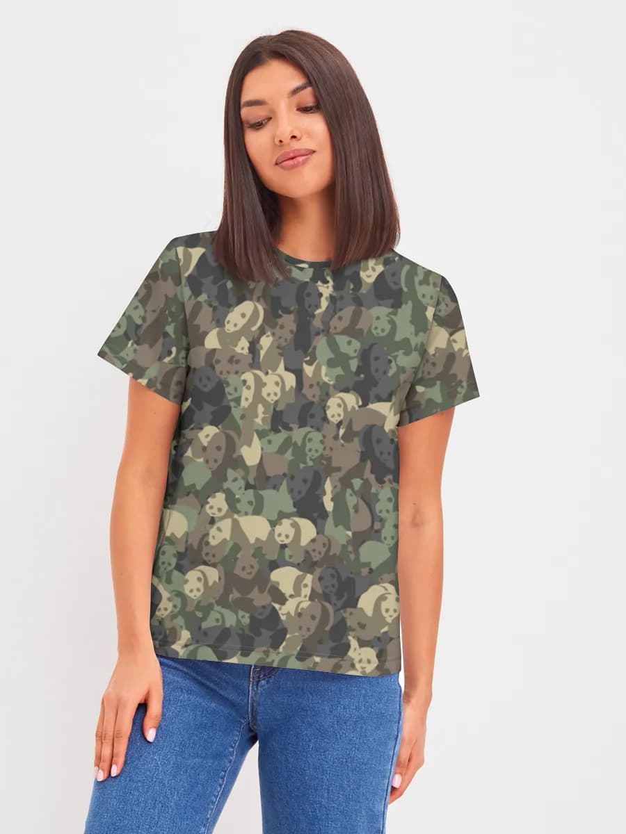 Women's basic cotton T-shirt