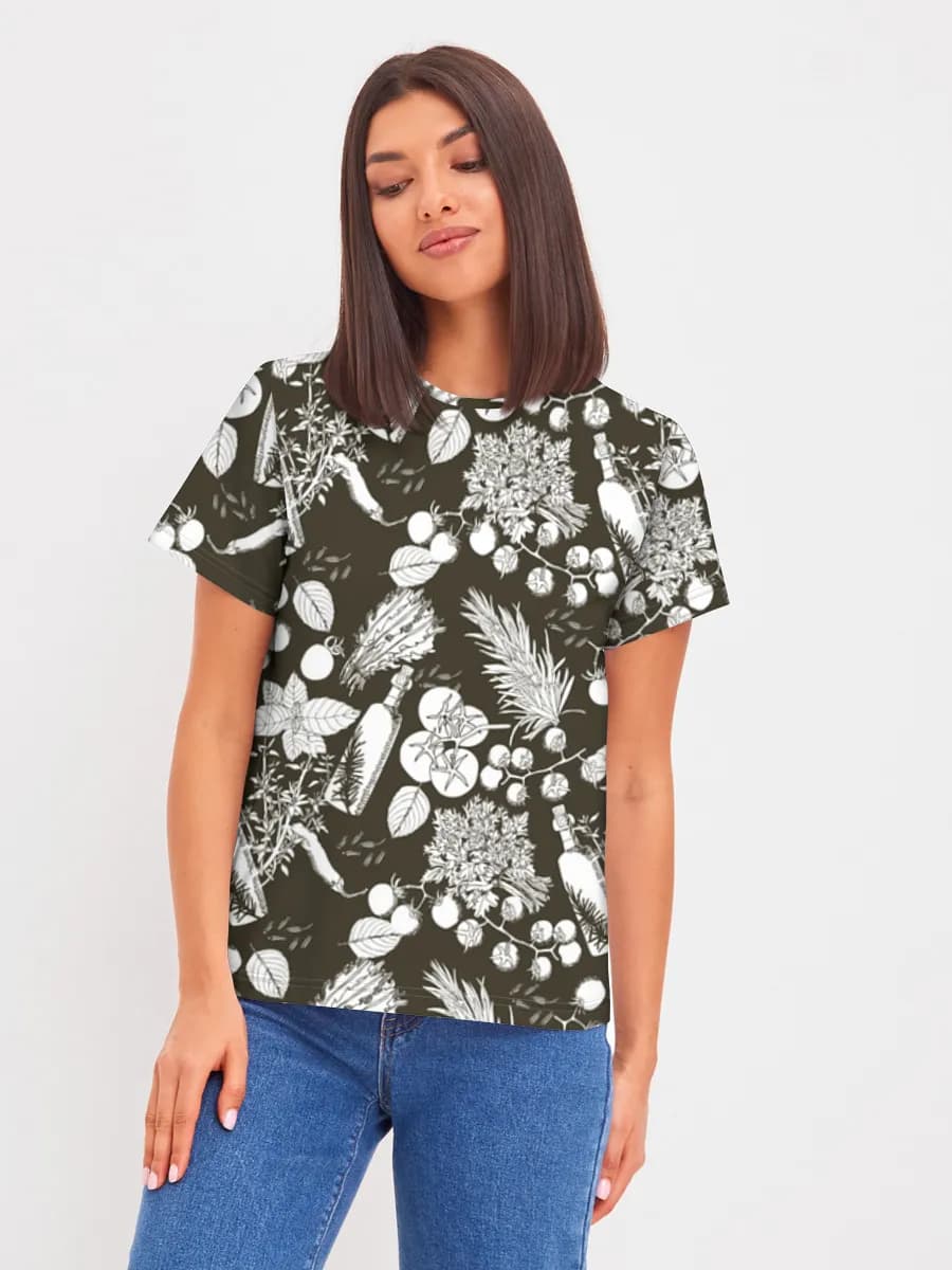 Women's basic cotton T-shirt