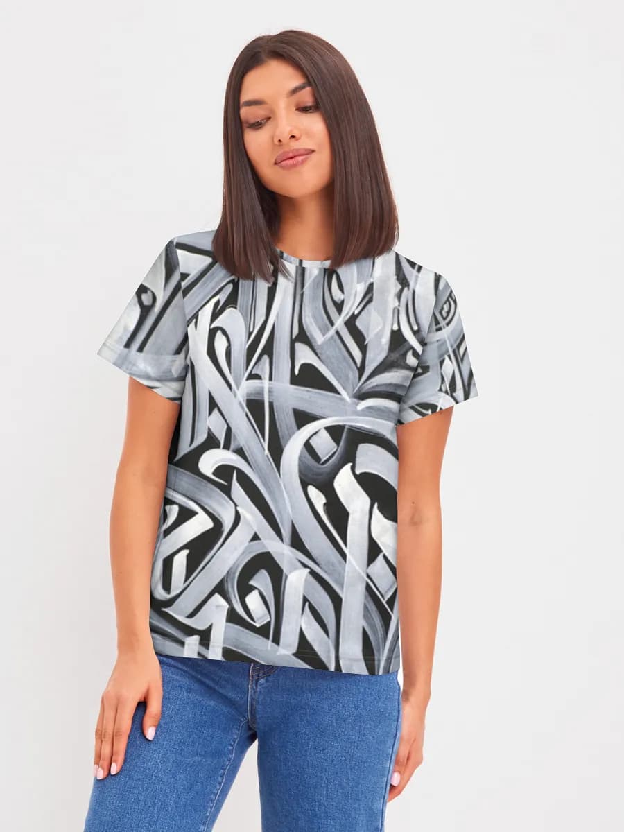 Women's basic cotton T-shirt