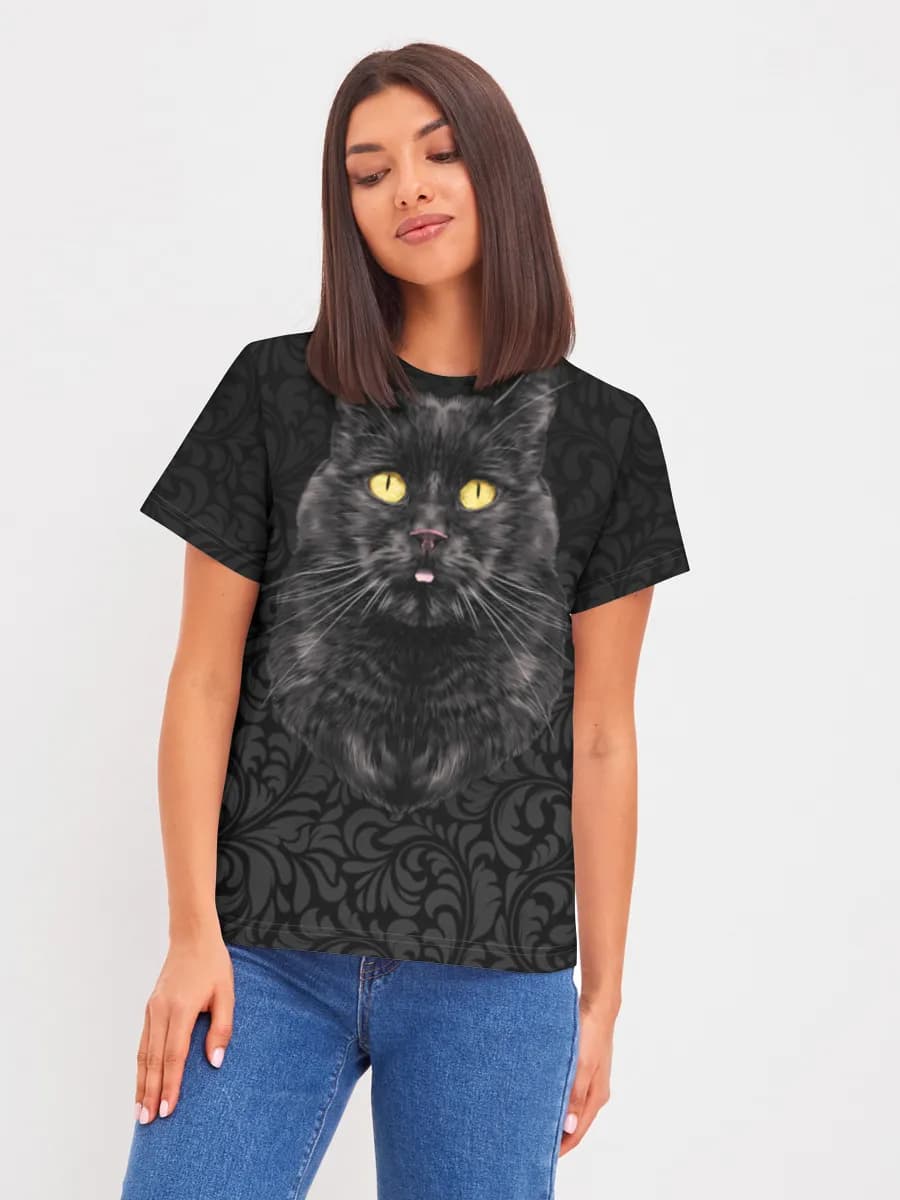 Women's basic cotton T-shirt