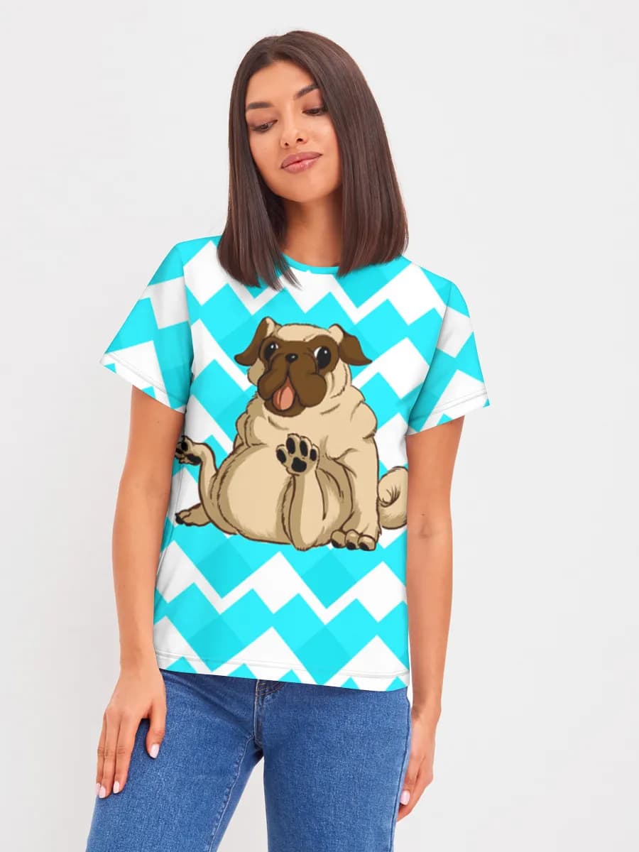 Women's basic cotton T-shirt