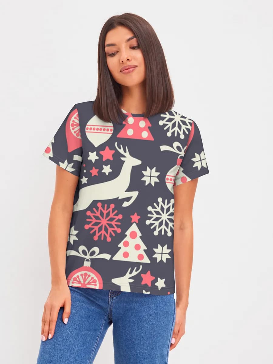 Women's basic cotton T-shirt