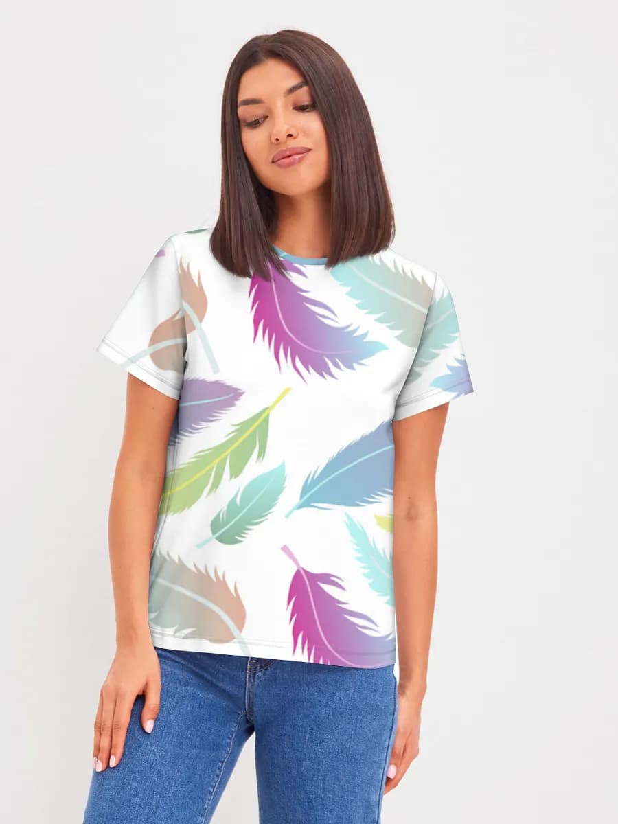 Women's basic cotton T-shirt