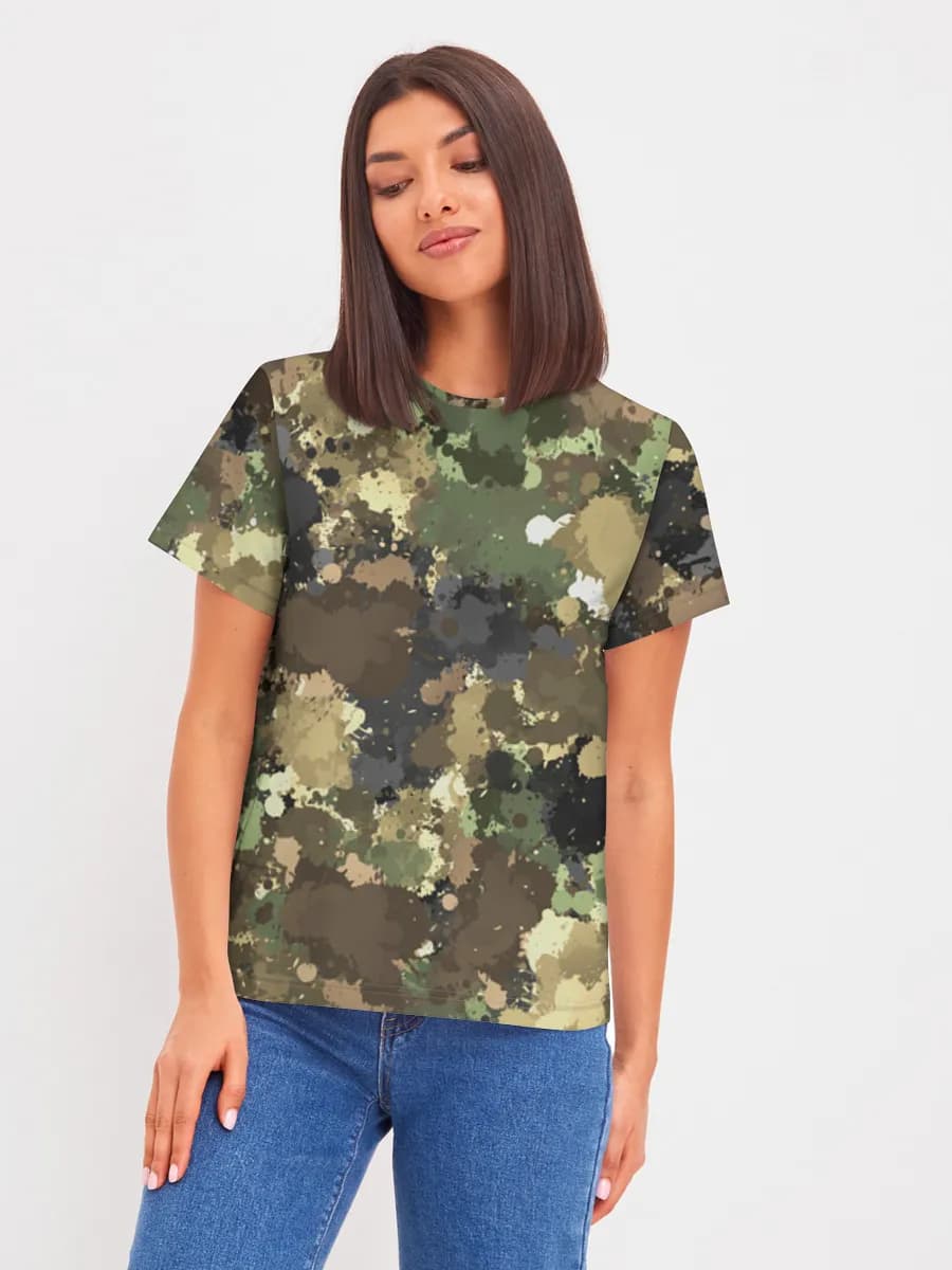 Women's basic cotton T-shirt