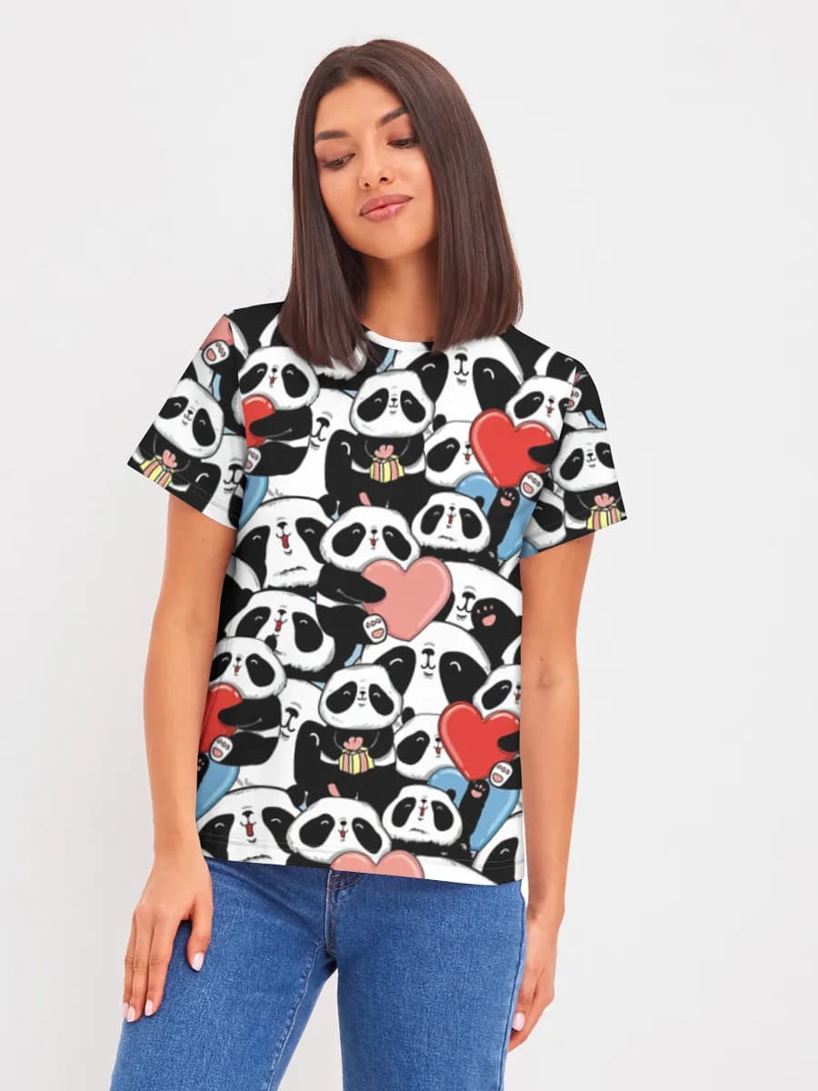 Women's basic cotton T-shirt