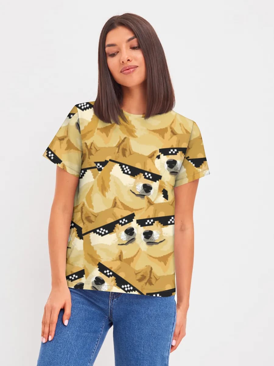 Women's basic cotton T-shirt