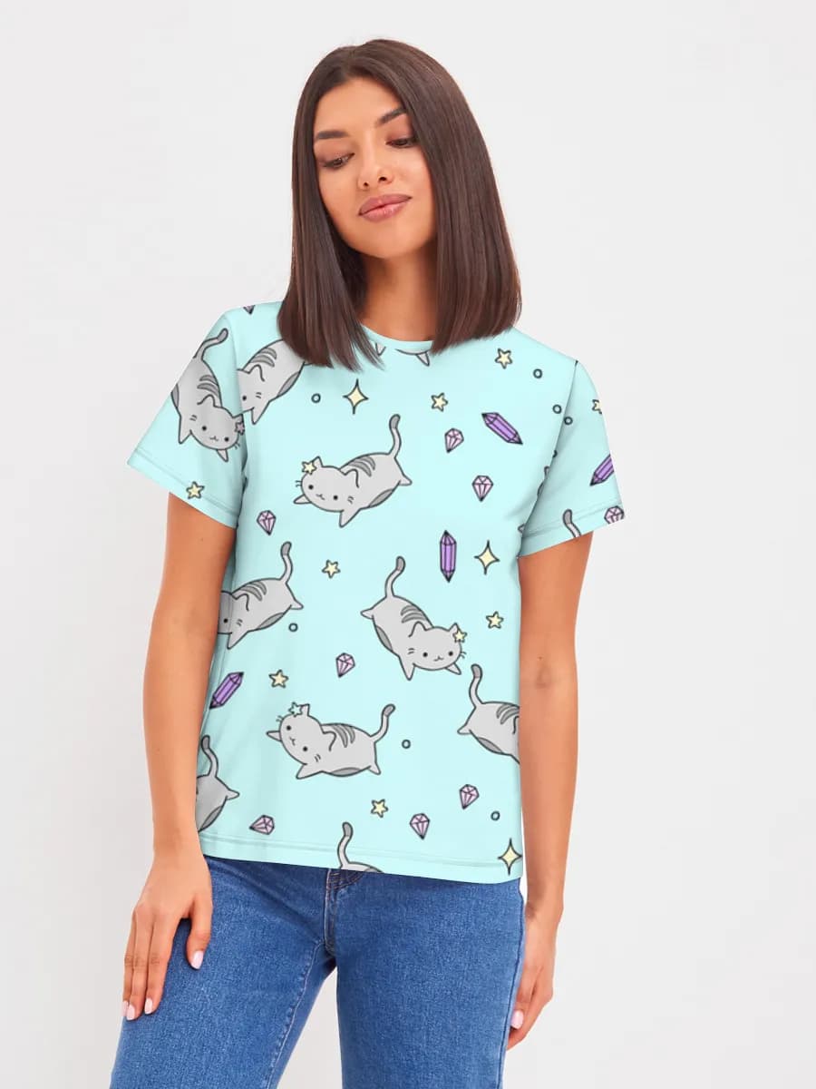 Women's basic cotton T-shirt