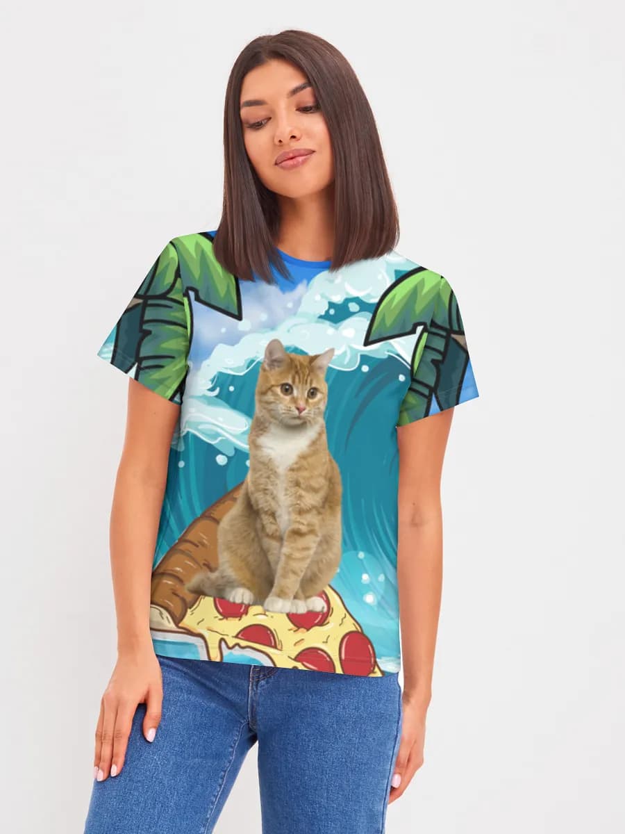 Women's basic cotton T-shirt