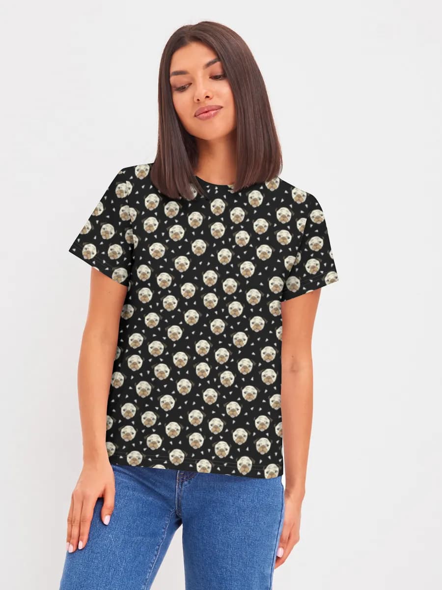 Women's basic cotton T-shirt
