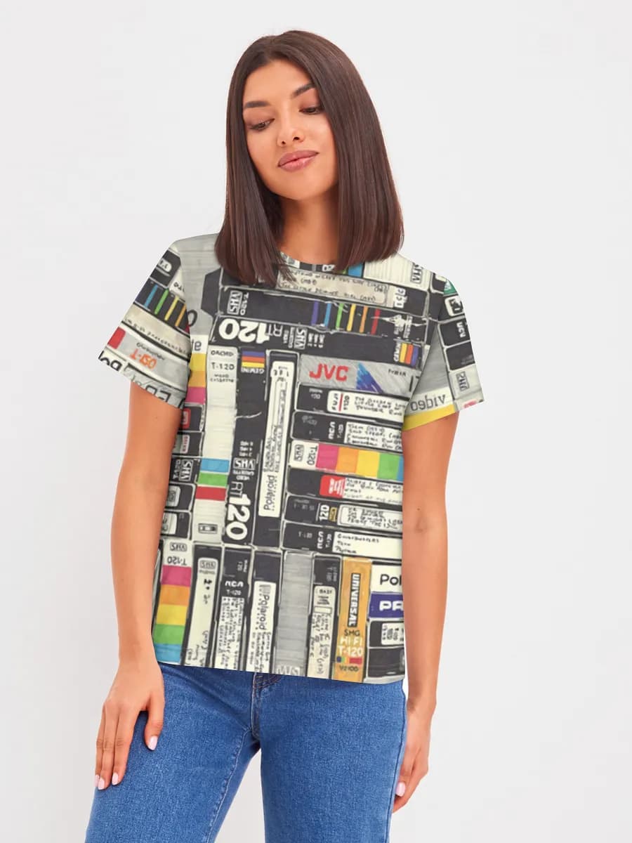 Women's basic cotton T-shirt