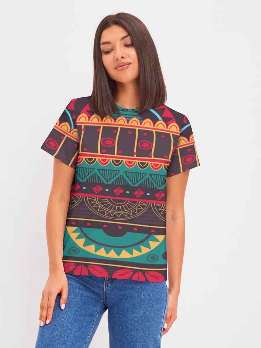 Women's basic cotton T-shirt