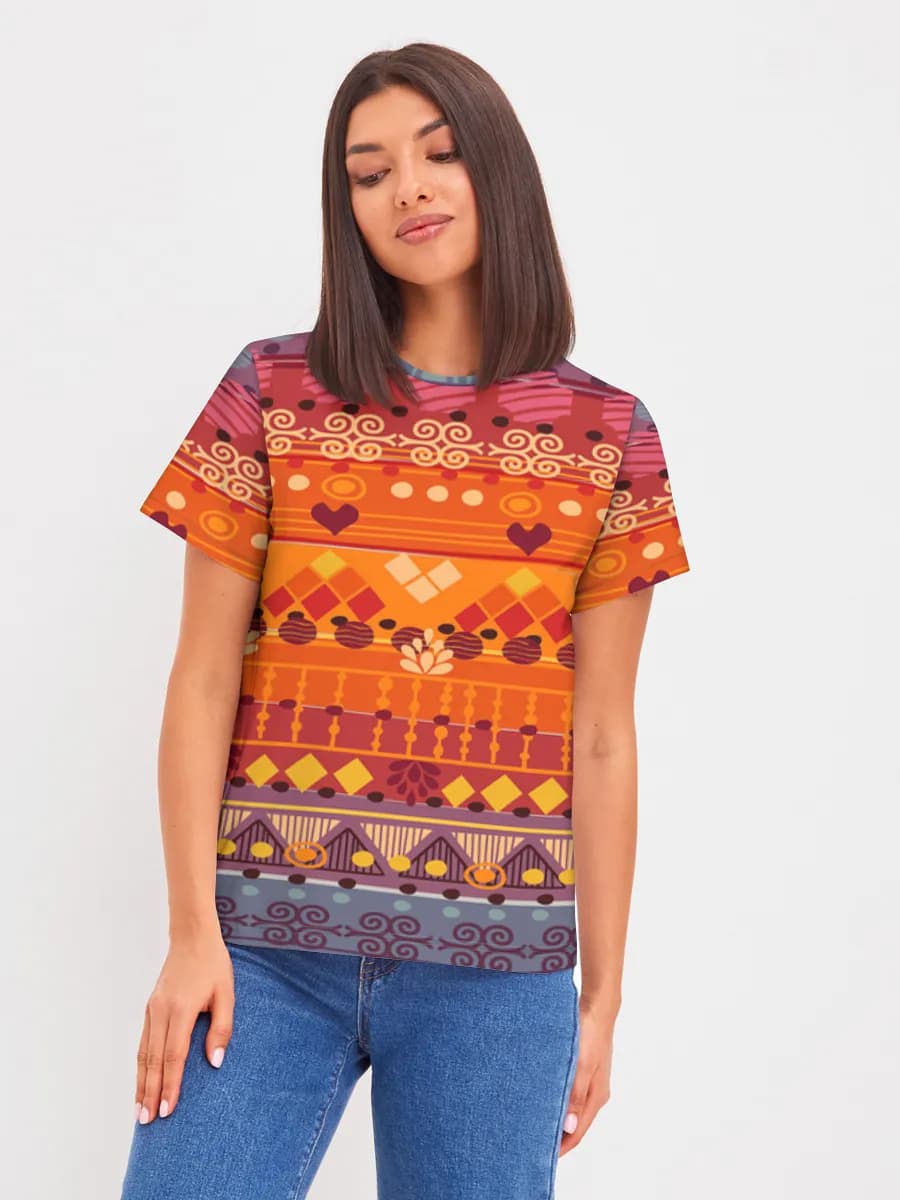 Women's basic cotton T-shirt