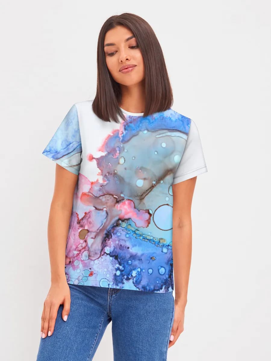 Women's basic cotton T-shirt