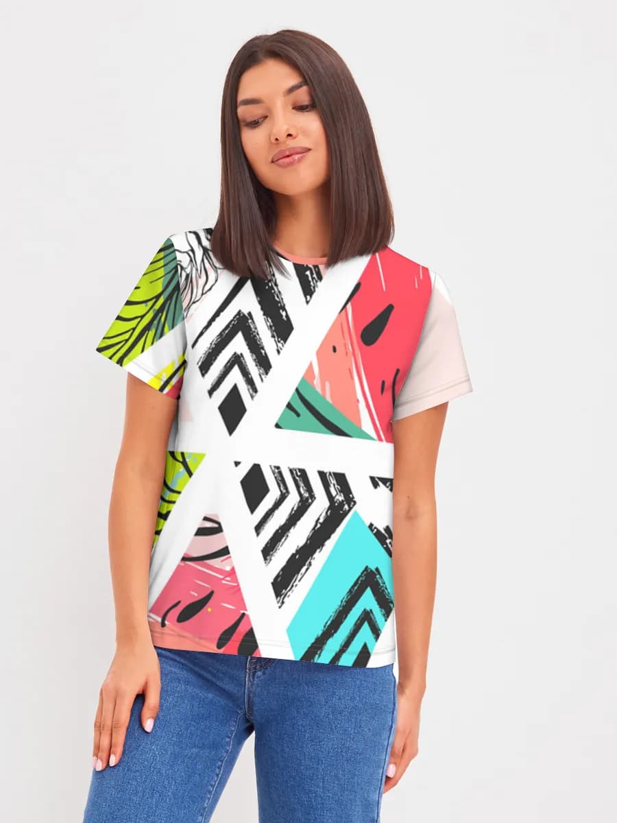 Women's basic cotton T-shirt